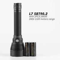 Convoy L7 High Powerful Tactical Flashlight SBT90.2 5900LM LED Torch Light by 21700 Battery for Hunting Camping Self Defense