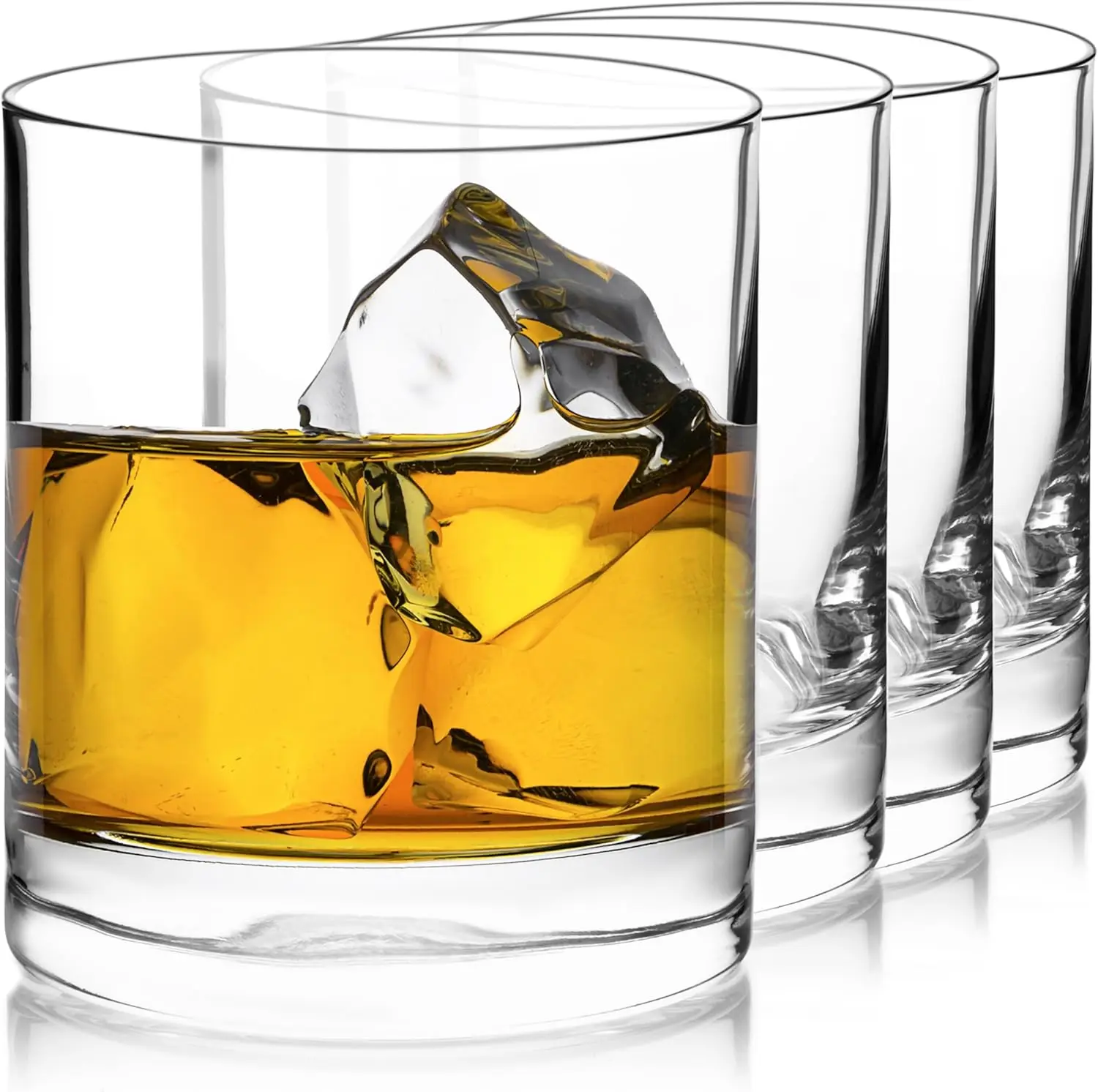 

Двойные старомодные очки Classico — набор из 4 штук, 13,5 унций. Многофункциональные стаканы для виски, коктейлей — сделано в