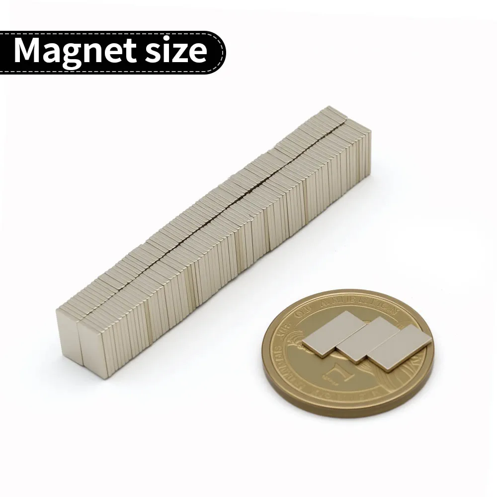 10x5x1mm Super Strong Neodymium Magnet N35 NdfeB Permanent Magnetic imanes Block Powerful Magnets Refrigerator Magnet