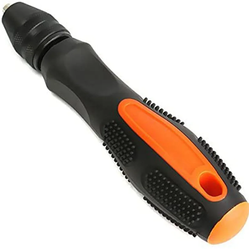 

2X 0.5-8Mm Mini Hand Drill With Keyless Chuck Pin Vise Model Hand Drill