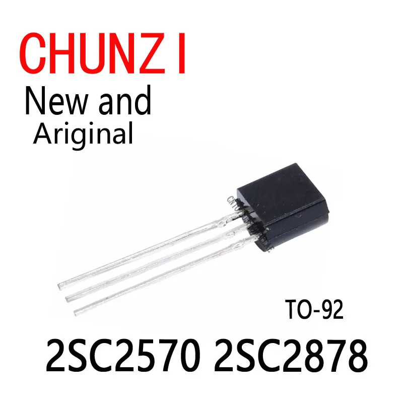 10-50pcs New And Original C2538 C2570 C2878 TO-92L 2SC2538 TO-92 2SC2570 2SC2878