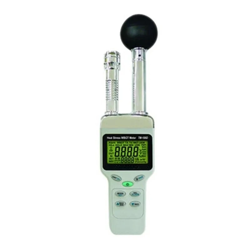 TM-188D TM188D Handheld Heat Stress Wet Bulb Black Globe Temperature WBGT Humidity DEW Meter Tester with Datalogger