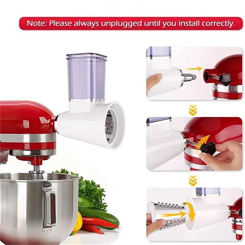 For KitchenAid noodle pressing accessories, with Kay Shanyi chef machine minced meat filling sausage slicer juicer set