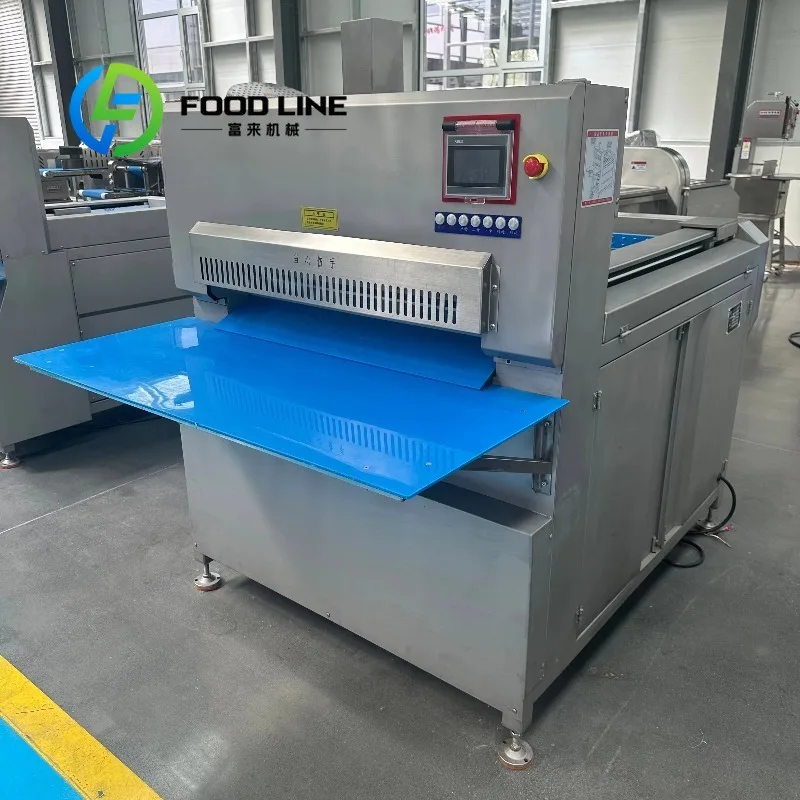 Meat Slicer For Frozen Super Powerful Openable Discharge Chute Convenient Use Beef Roll Processing Plant Use Global Shipping