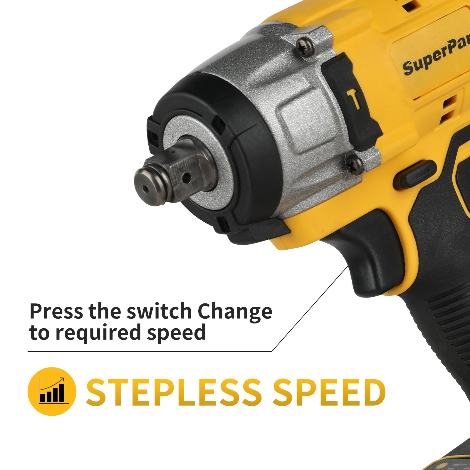 

Электрический гайковерт SuperPan DCF922 20В 610Нм для авторемонта, электрический динамометрический ключ для аккумулятора DeWalt 18В