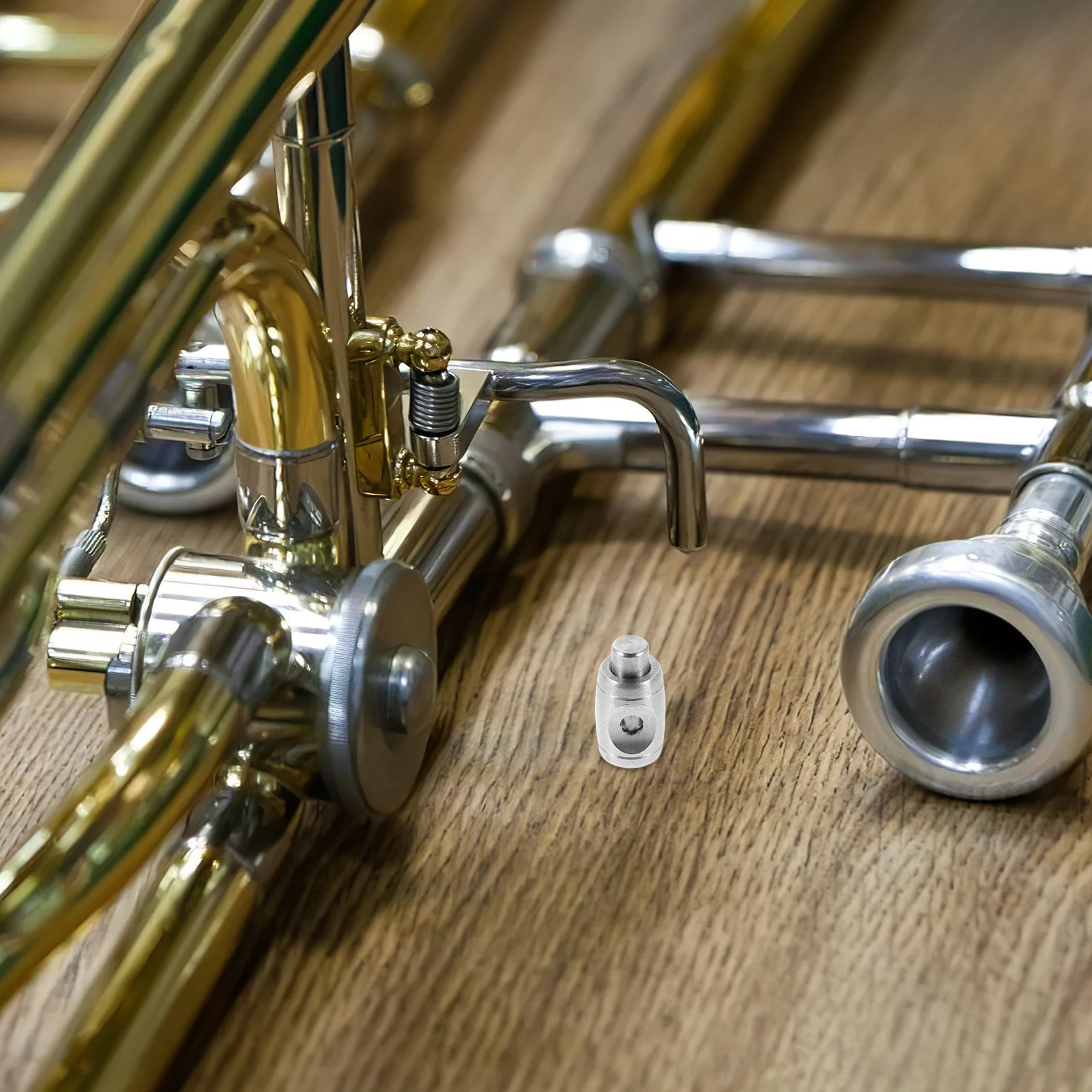 Watersleutelklep Koperblazers Metalen afvoerfitting voor trompettrombone Reparatie Onderhoudsinstrumentaccessoires