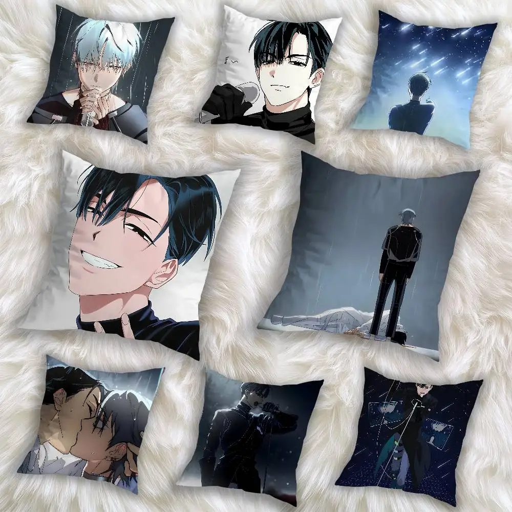 

crazy T-Till the Alien L-Ivan Pillow Case Sofa Living Room Bedroom Headboard Backrest Cushion Square Cushion Nap Time