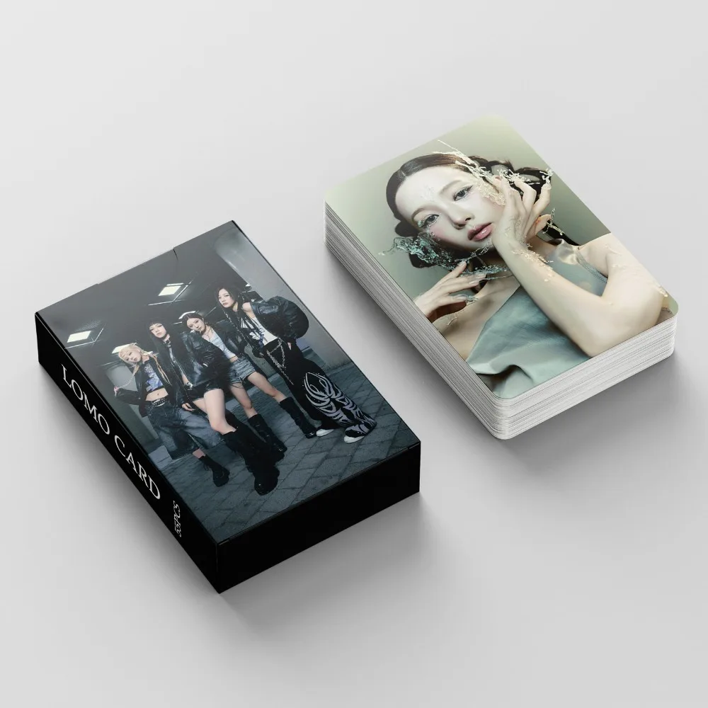 Kpop Idol LOMO การ์ดอัลบั้มใหม่ Armageddon photocards HD โปสเตอร์การ์ดสติกเกอร์กลุ่มแฟนๆคอลเลกชันของขวัญ55ชิ้น/เซ็ต