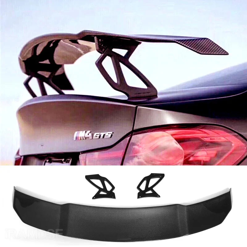 

Universal Spoiler for BMW M3 M4 F10 F20 F30 G20 G82 G26 Carbon Fiber Rear Trunk Wing Tail Fin Accessories