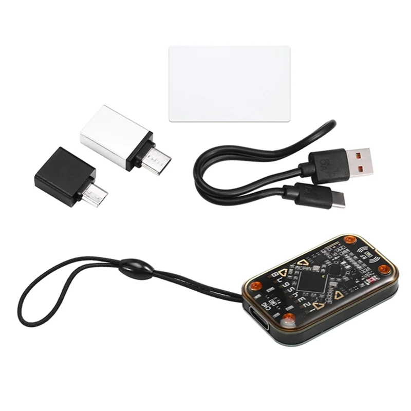 

AA08-RFID Считыватель смарт-чипов + UID-карта Эмулятор смарт-карт RFID-эмулятор Устройство чтения и записи Em125khz IC 13,56 МГц Поддержка клонирования карты
