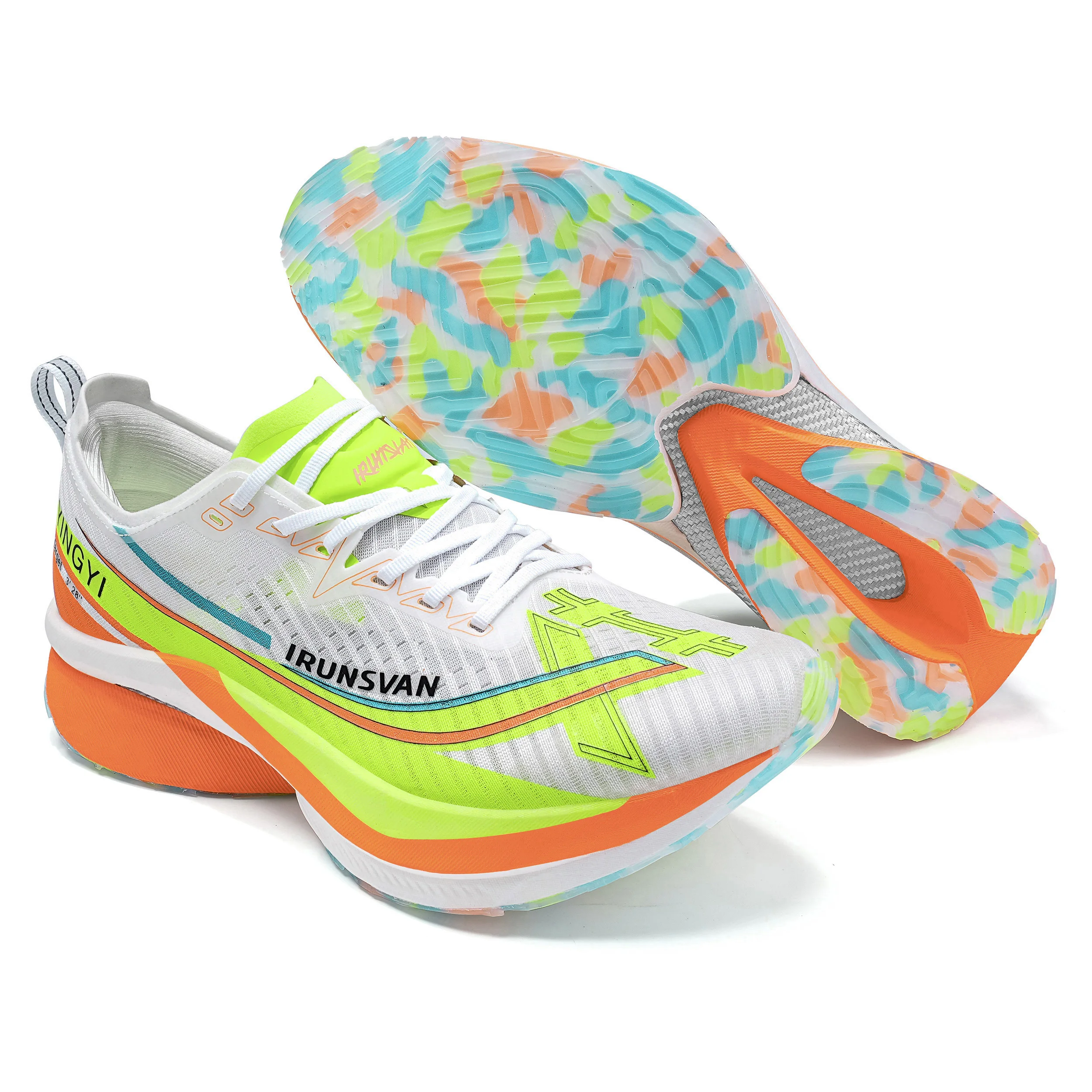 

2025 Carbon Plate Marathon Running Shoes Professional Test; Stable Support Ultra-Light Bounce Shoes Unisex 088