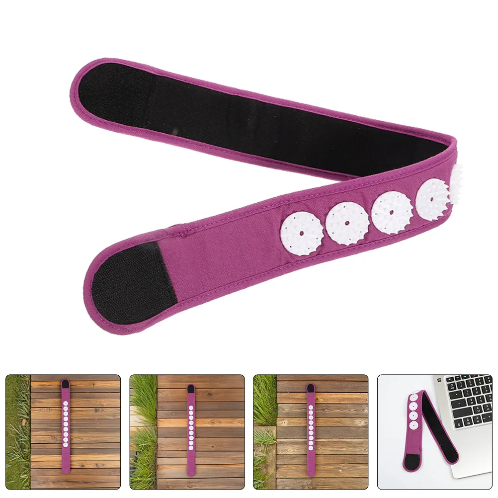 

2Pcs Acupressure Headband for Relaxation Adjustable Acupressure Strap Head Muscle Relaxation Portable Comfortable Material