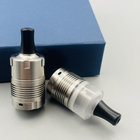 YFTK STYLE CAIMAN V.5 Mtl Atomizer Rda Caiman V5 RDA 22mm 1.2mm 1.4mm 1.7mm 2ml Tank 316 Steel Air Intake Rda Vs Caiman V.4 RDA