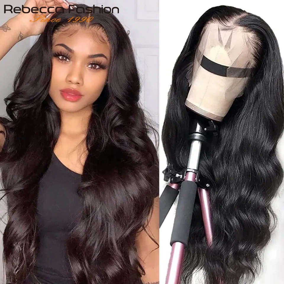 28 Inch 13x5x1 T Lace Front Human Hair Wigs For Women 100% Real Ready To Wear Body Wave Lace Wig Short Body wave Bob Lace Wig