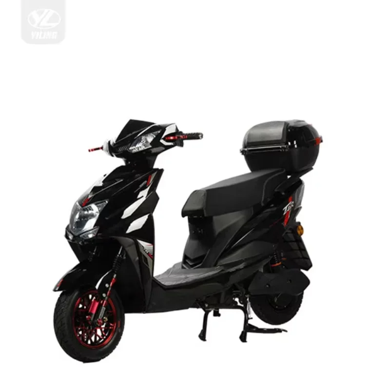 Wuxi Factory Price Electric Motorcycle 12inch 1200w Electric Pedal Moped