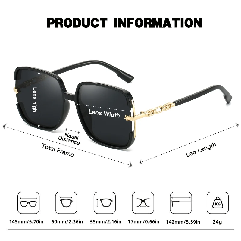 الاستقطاب خمر مربع النظارات الشمسية النساء الرجال الكلاسيكية أزياء العلامة التجارية نظارات شمسية الترفيه اليومي الذكور الإناث نظارات واقية