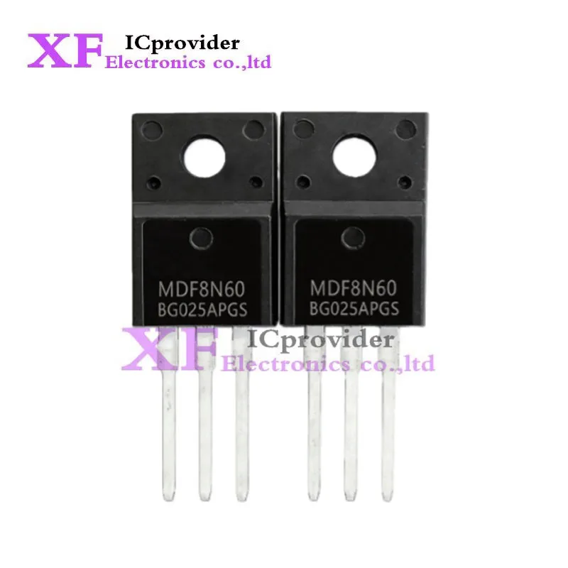 

10шт МДФ8Н60 Ф 600В 8А