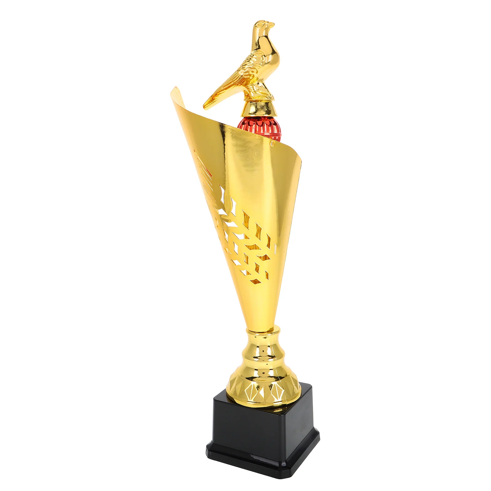 

Pigeon Trophy First Place Kids Soccer Halloween Football Funny Award Ribbons Medal Student
