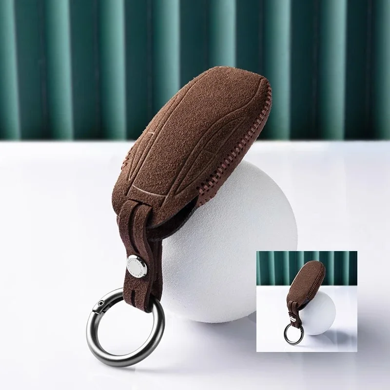 

Подходит для IM l7 LS6 LS7 Замшевый чехол для автомобильного дистанционного ключа, устойчивый к царапинам и износу