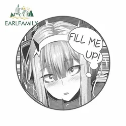 EARLFAMILY 13cm x 13cm für Mich Bis Null Zwei Auto Aufkleber Scratch-Proof Vinyl Abziehbilder Wasserdicht nette Anime Auto Styling