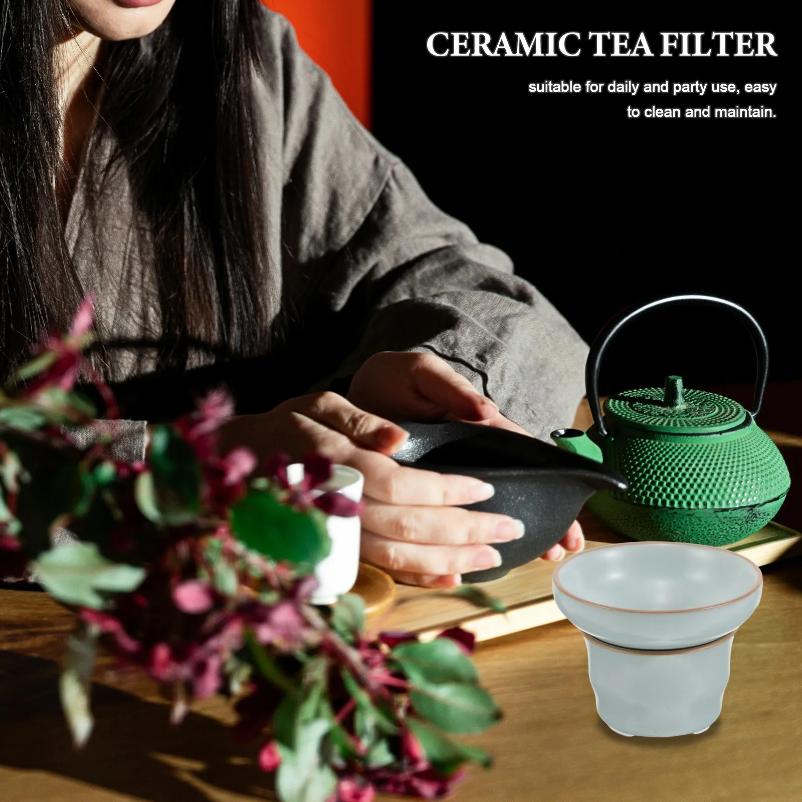 Ceramic Tea Strainer Loose Lea - Loose Leaf Tea Infuser review and price