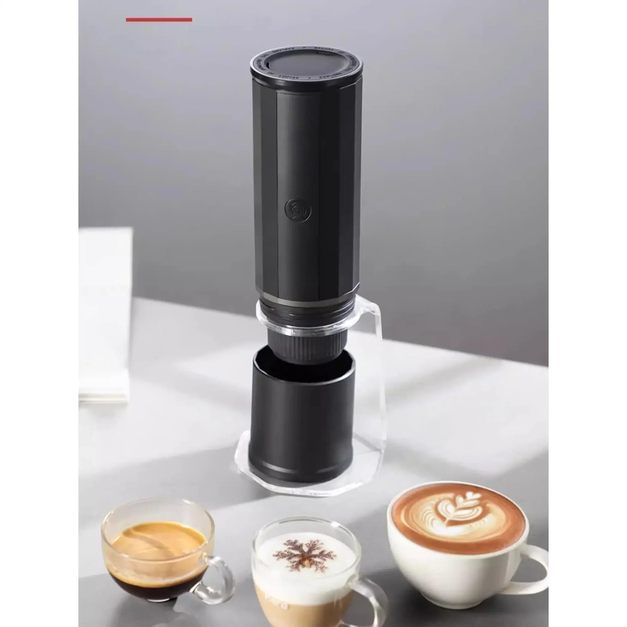 Hero automatic portable coffee machine Capsule coffee extractor Small outdoor pot for travelers