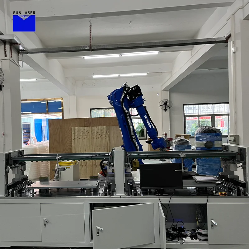 Six-Axis Robot Arm Lithium Laser Welding Hine Platform Automated Battery Module Production Equipment 6000W