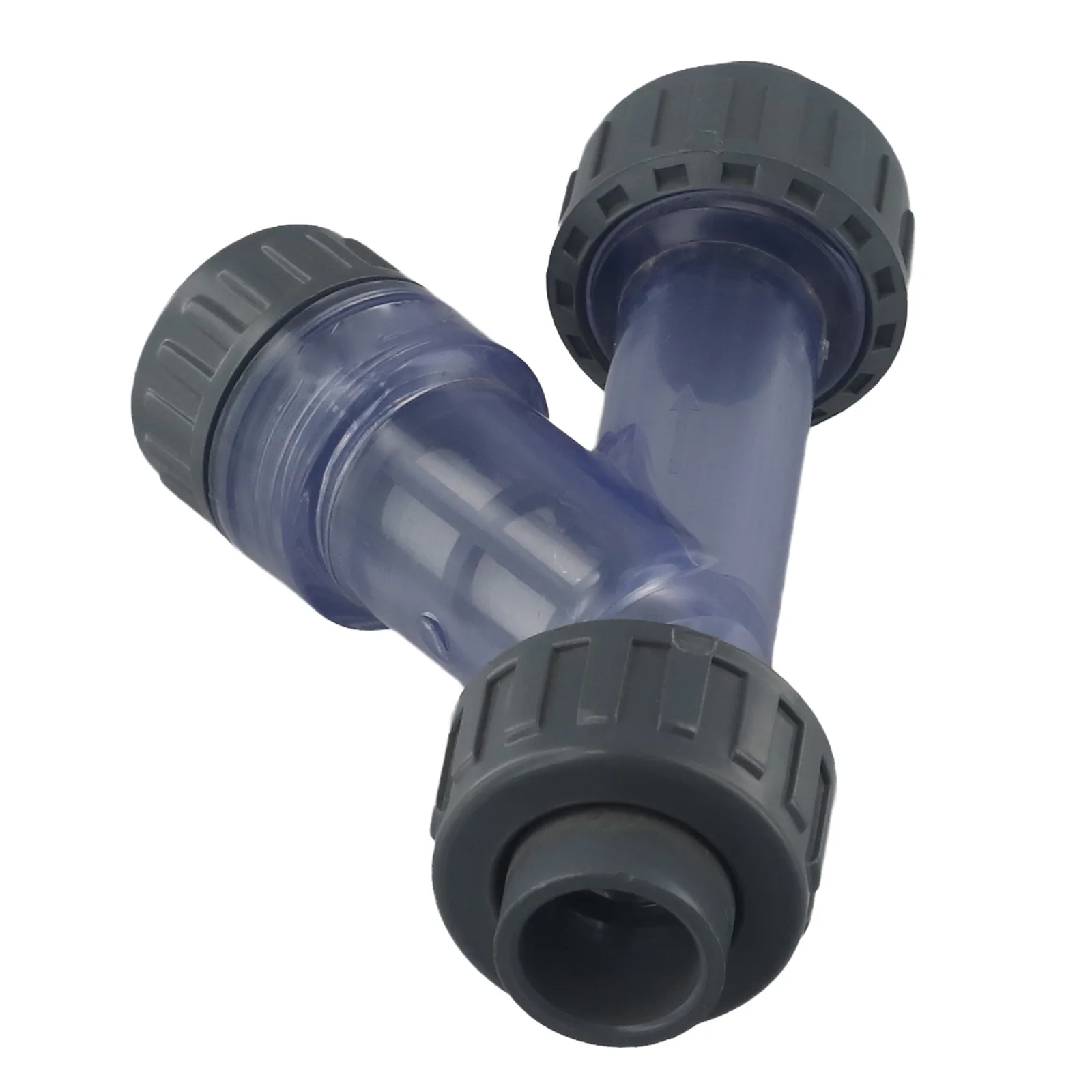 

Efficient Y Type Filter 20 63mm for Fish Tanks and Irrigation Clear UPVC Body for Monitoring Filtration Process