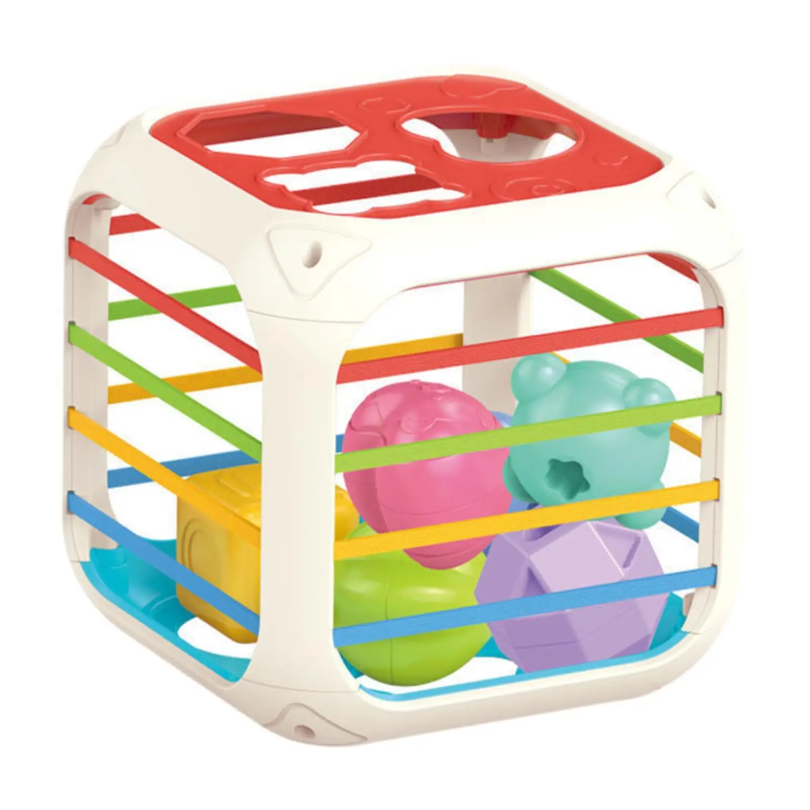 Activiteit Kubusbak Kleurherkenning Vroeg leren Speelgoed voor jongens Reizen Kinderen