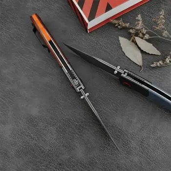 大馬士革鋼刀片 BM 15080 Crooked River 折疊刀 木質/G10手柄 戶外露營口袋刀 EDC戰術工具 6 最佳銷售 大馬士革獵刀 - №2