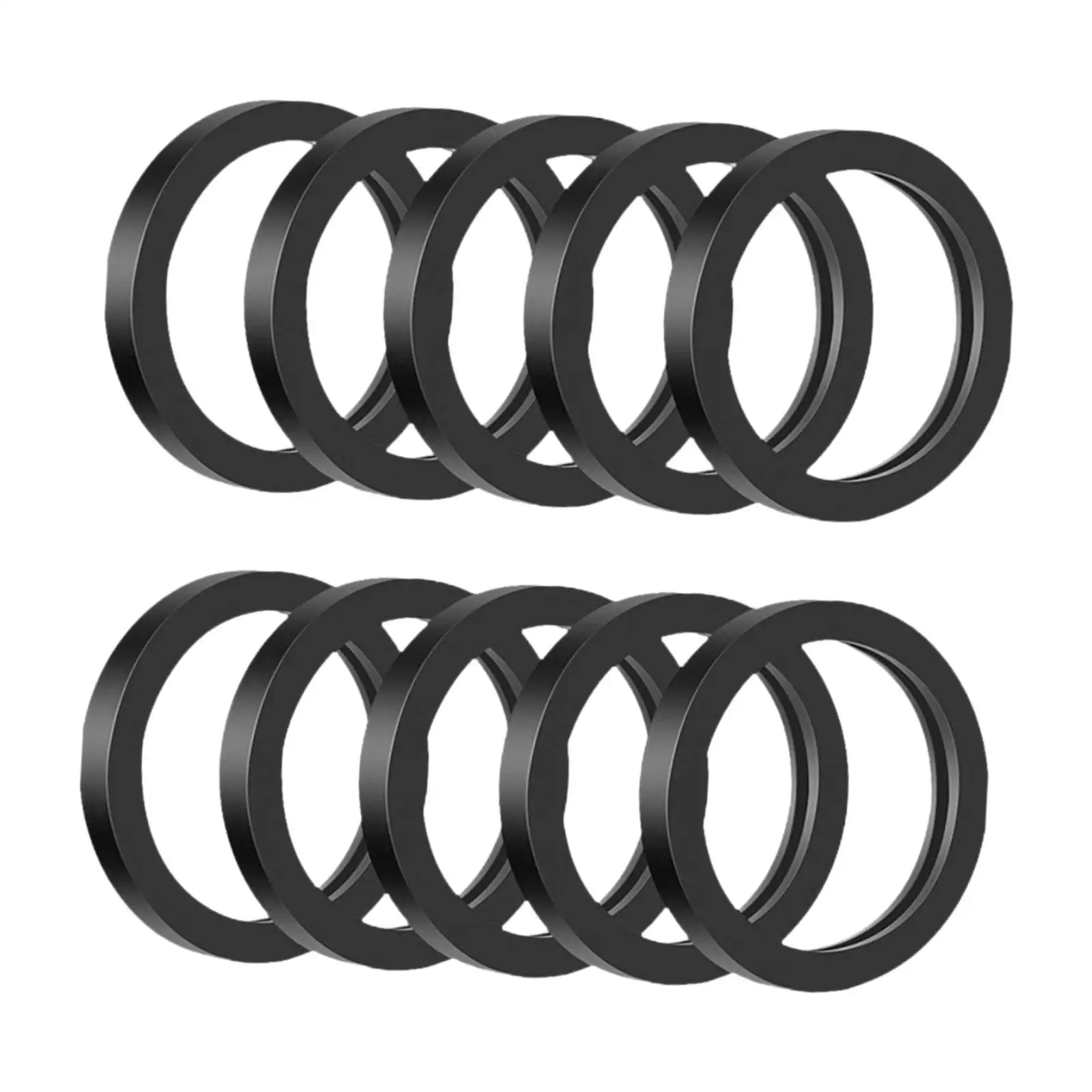 10Pcs Gas Can Spout Gasket Seals Rubber Rings Lightweight Gas Tank Nozzle Gasket Seals Parts Tank Rubber Sealing Rings