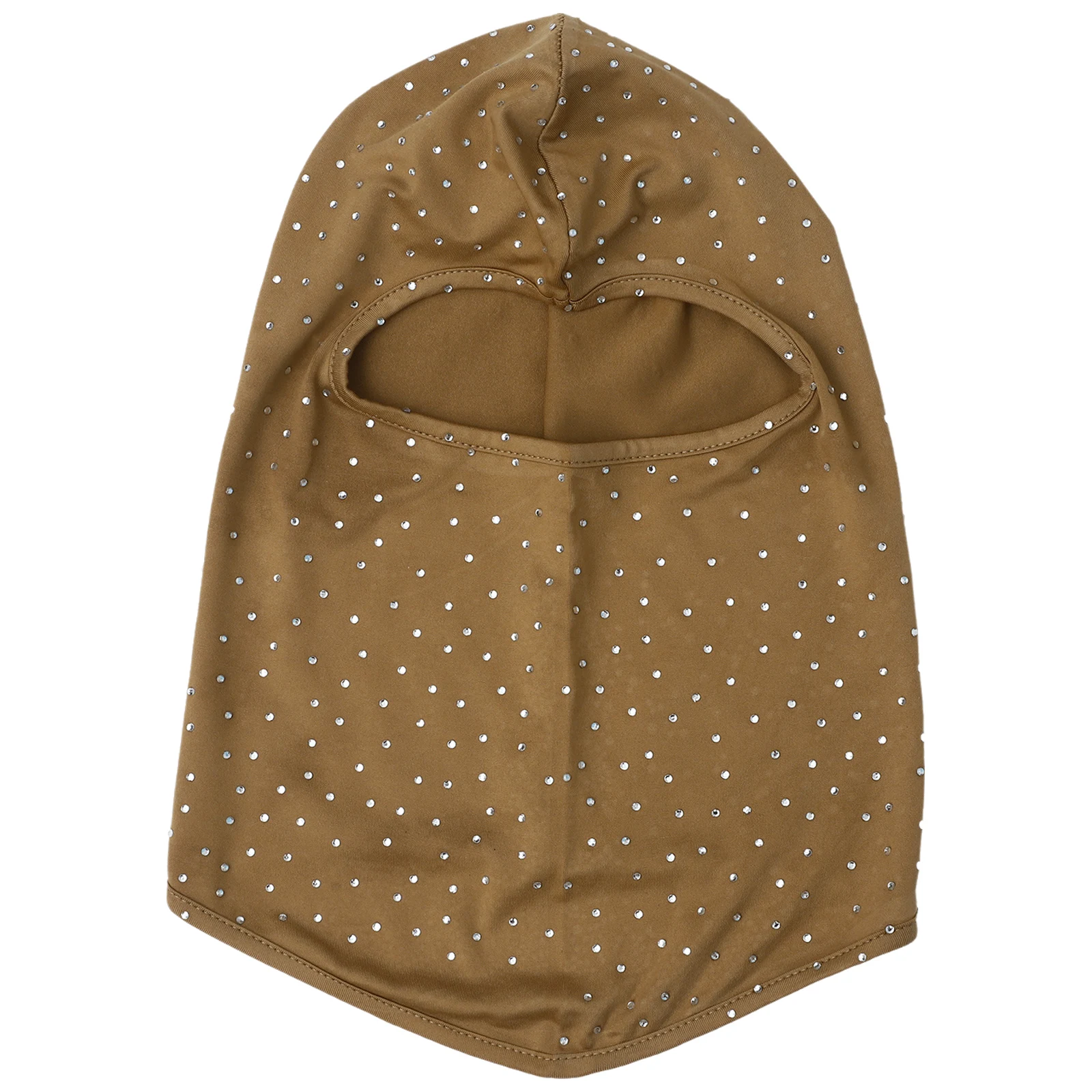 Imagen 5: Pasamontañas de esquí con lentejuelas brillantes, máscara facial refrescante, braga de cuello cortavientos de secado rápido para ciclismo