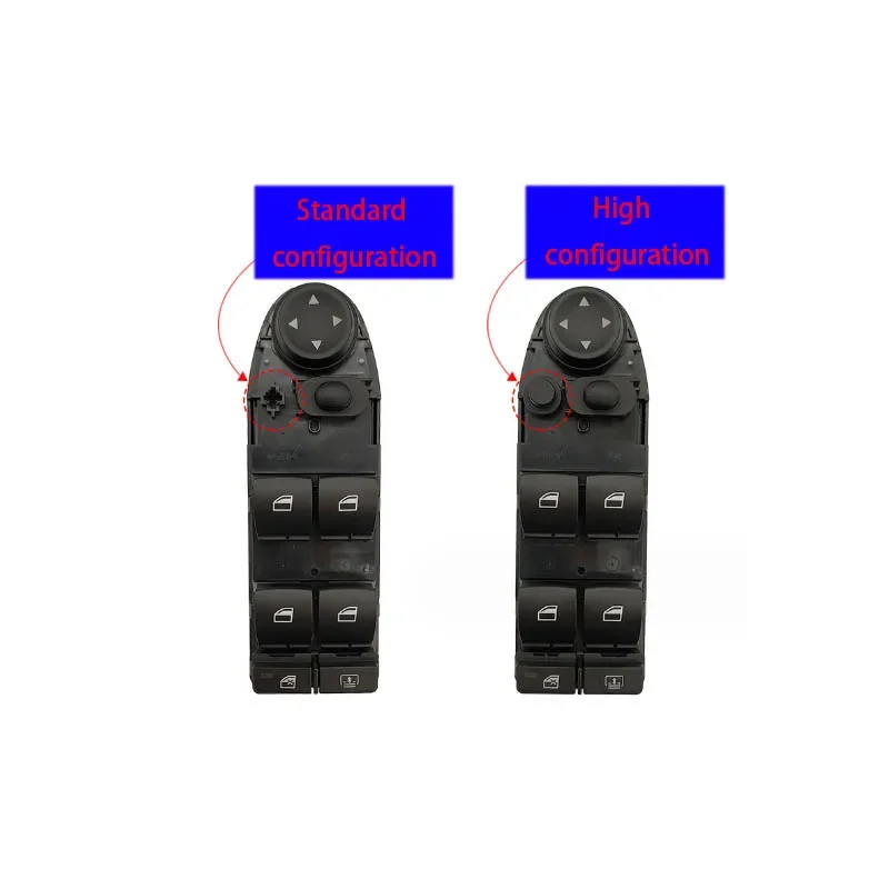 Voor 5-serie E60 06-10 Echt Driver Raamheffer Spiegel Schakelaar Control Unit 6131 9122 113/61319122112