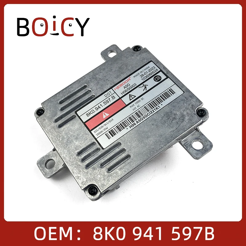 

BOICY Headlight HID Ballast Driver Module for VW Passat B7 Phaeton Audi A3/S3 Cabriolet RS3 Q5 Q7 8K0941597B 8K0 941 597B