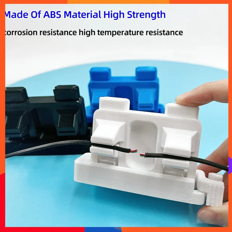 

New 3D ABS Welding Thick And Thin Clamp Cable Clamp Welding Workbench Maintenance Tool Blue/black/white Belt Seat