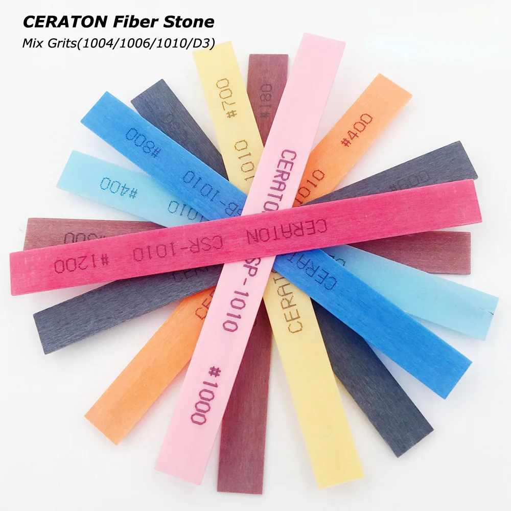 

9pcs Mix Girts Japan CERATON 1004 1006 1010 D3 Round Ceramic Fiber Stone for Mold Die Metal Polishing Stick Grits180~1200