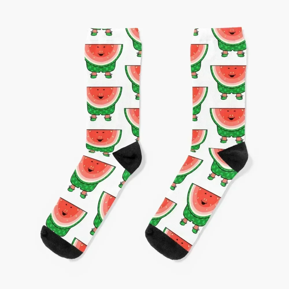 

Watermelon Man Socks christmas gift Run short funny sock Girl'S Socks Men's