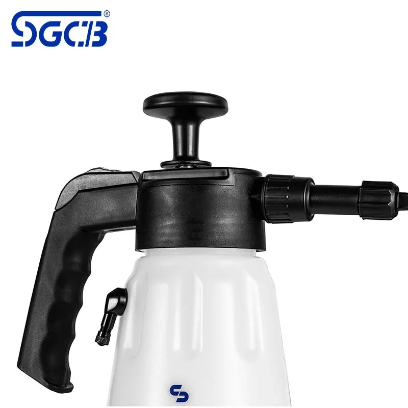 SGCB 1.5 L Car Wash Pump Foaming Sprayer Auto Wash Detailing Water Sprayer Single Hand Foam Spray Pot For Car House Cleaning