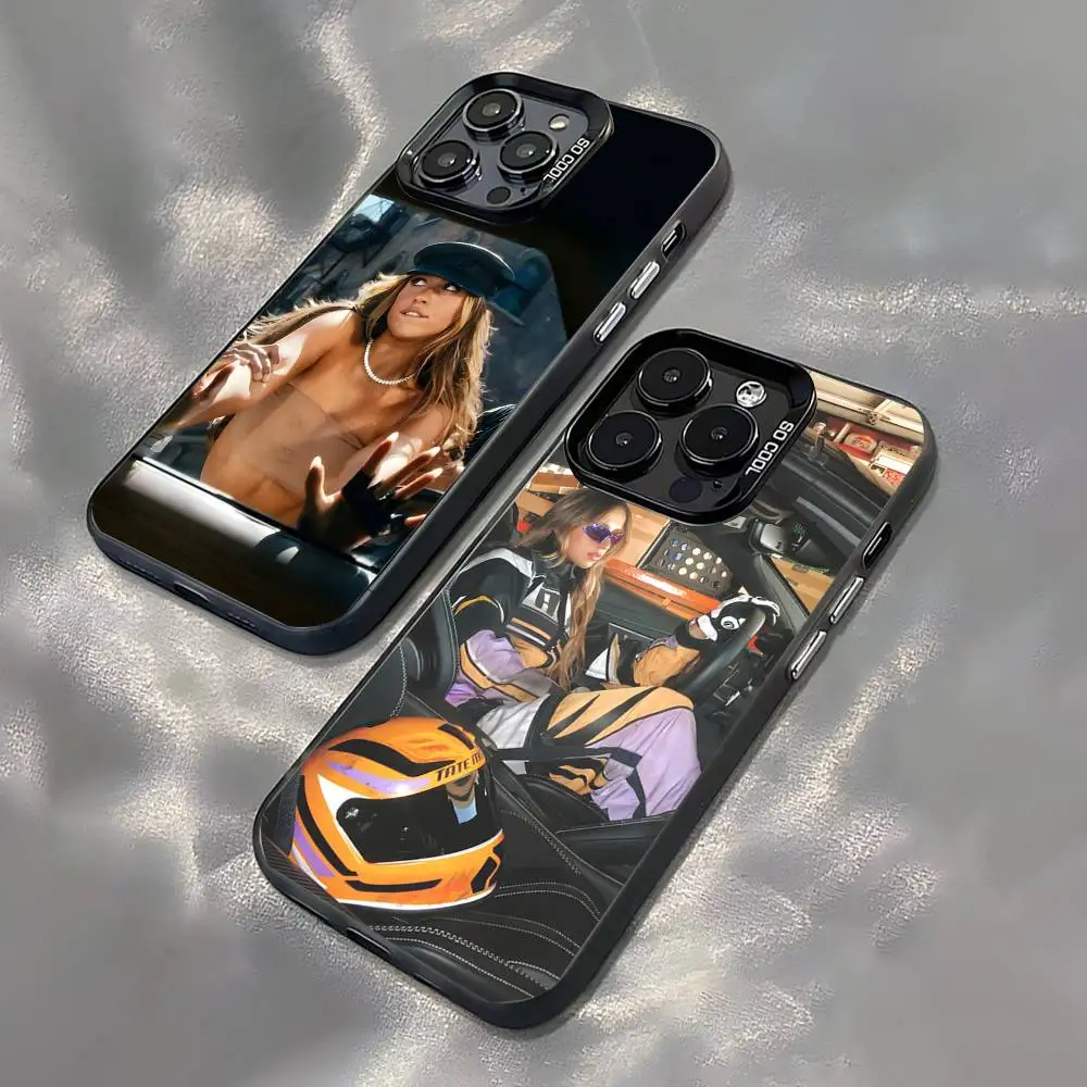 

Tate Mcrae So Close To What For iPhone 17,16,15,14,13,12,11,Mini,Pro,E,SE4,XS,MAX Black Candy Matte Cover