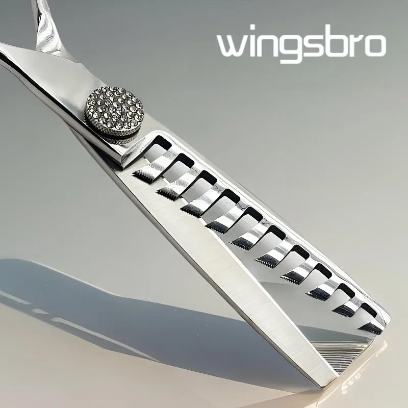 

wingsbro New style hairdressing scissors, 6.5“ high quality stainless steel hair cutting scissors, barber shop hairdressing tool