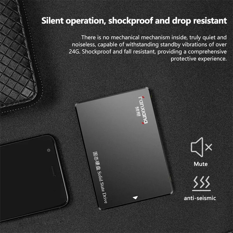 Fanxiang S101 SSD 120GB 128GB 256GB 512GB 480GB 240GB 2.5 SATAⅢ SSD 1TB Internal Solid State Drive for Laptop Desktop PC