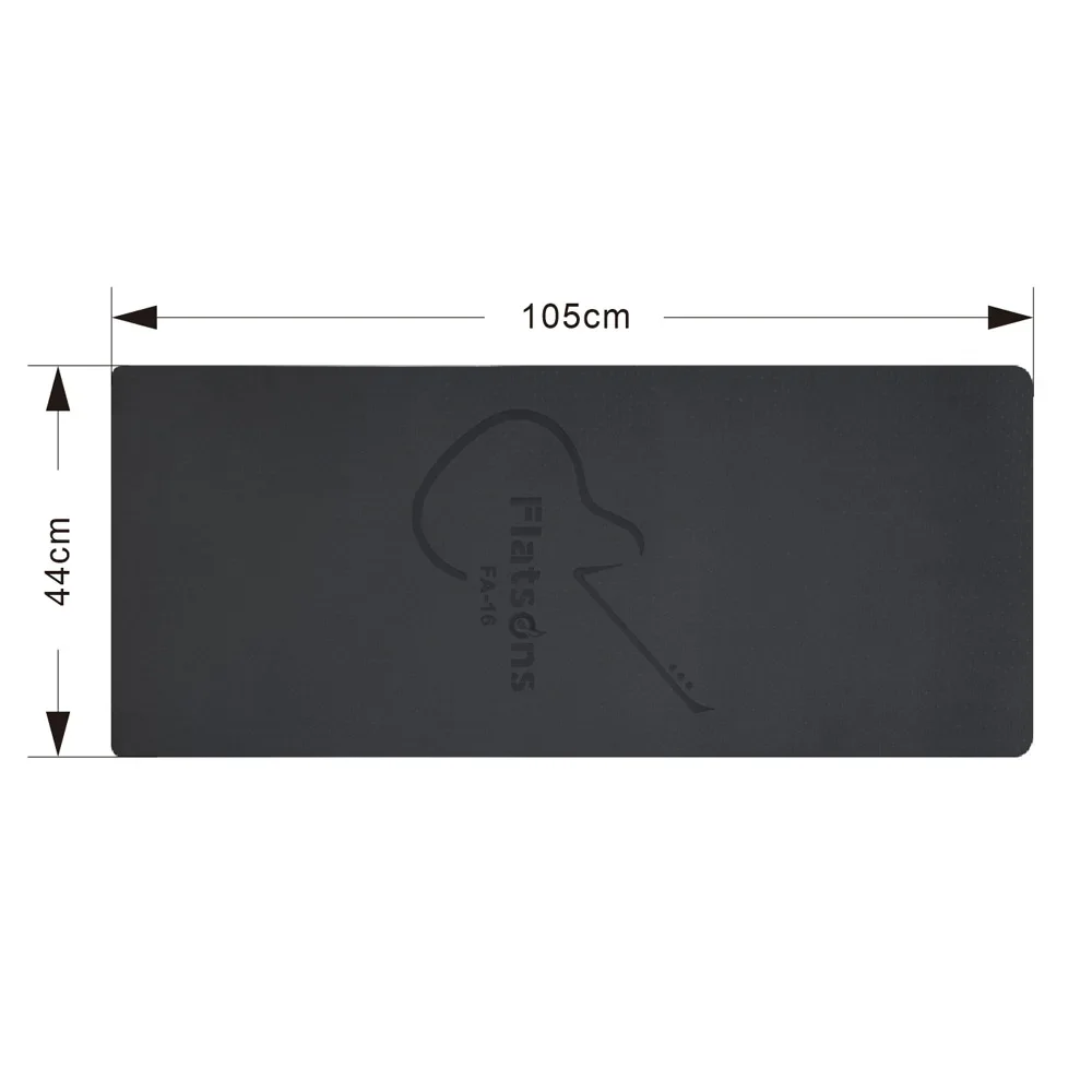 Flatsons FA-16 EVA Guitar Repair Mat with Neck Support for Electric Acoustic Guitar Maintenance Pad Musical Instrument Accessory