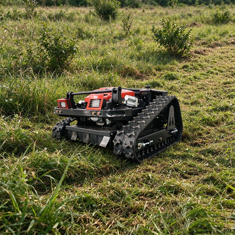 Outdoor Household Remote‑Control Lawn Mower Cordless Mulching Grass Cutting Machine for Medium‑Sized Residential Yard
