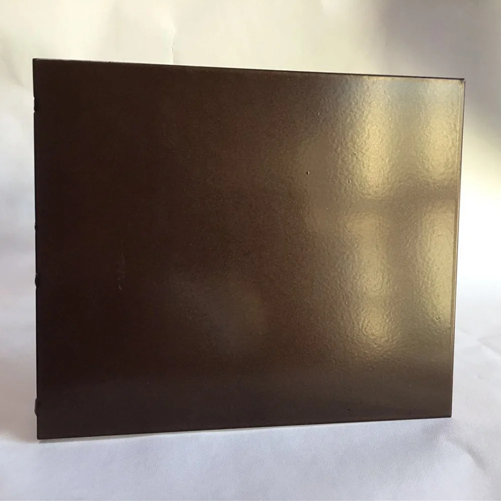 Metal Retro Bookends Frame Bronze Anti-Rust Creative Bookends Stationery for Home Library Study Book Organiser