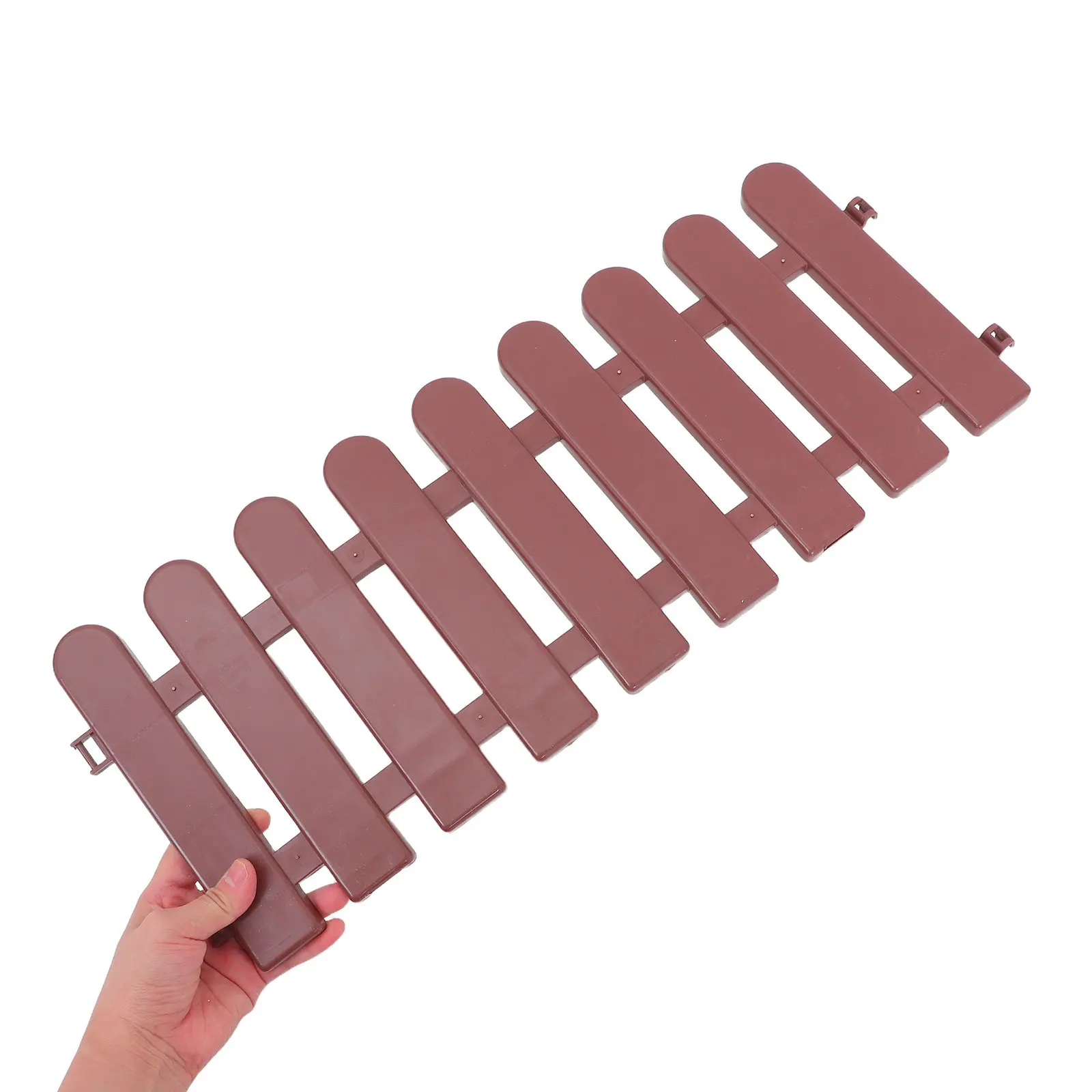 4Pcs Outdoor Pet Fence Small Animal Enclosure Tortoise Playpen Modular Design Garden Lawn Border Decorative Animal Barrier