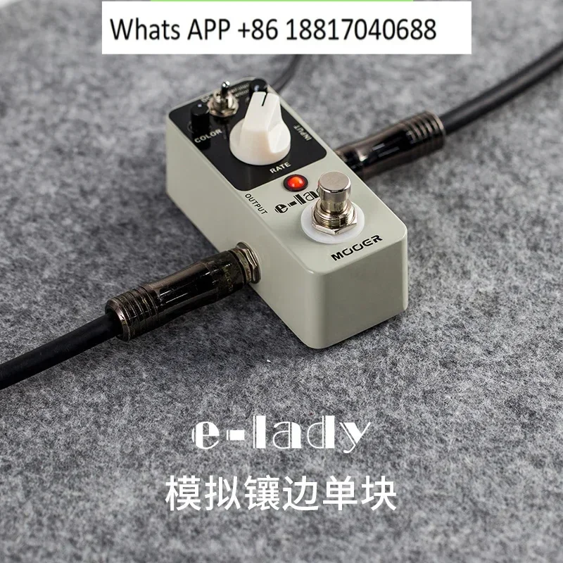 MOOER Magic Ear Single Block Effector MFL2 Edge Effector E-lady Electric Guitar Classic Edge Simulation