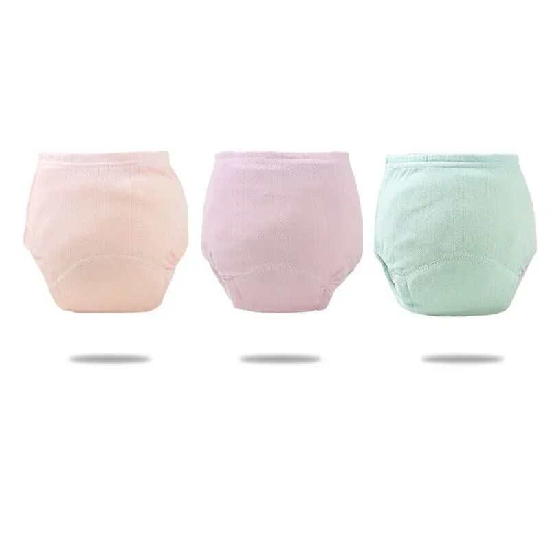 3Pc Kinder Potje Training Broek Baby Ondergoed Toiletdoek Luier Broek Seluar Kencing Bayi Leren Broek