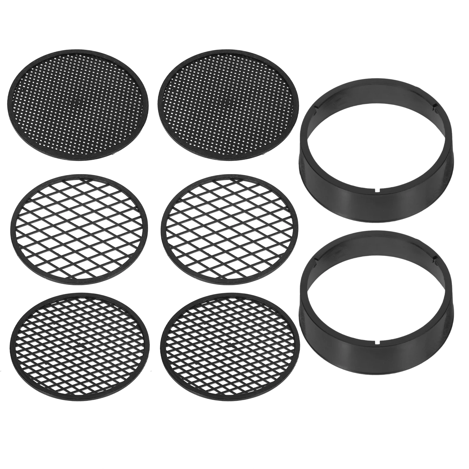 

Soil Sieve Set Fine Mesh Screens for Gardening Sifting Riddle Compost Tool Lightweight Balcony Mini Garden