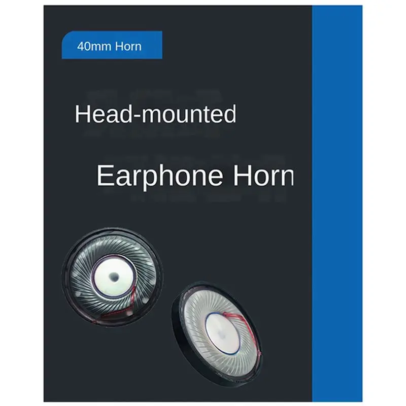 M85K Headphone Speaker 40mm Speaker DIY Headphone Speaker Composite Membrane Speaker Headphone Speaker Driver