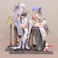 Re:life In A Different World From Zero Rem Emilia Chinoiserie Clothing Figure Model Collection Desktop Decoration Ornament Gifts